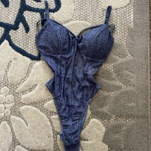 Denim Bodysuit